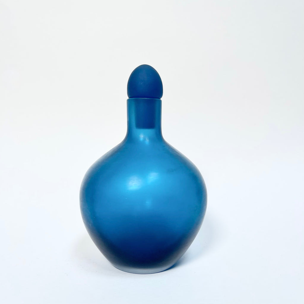 Bottiglie Incise Blue Iron, Decor - Modern Resale