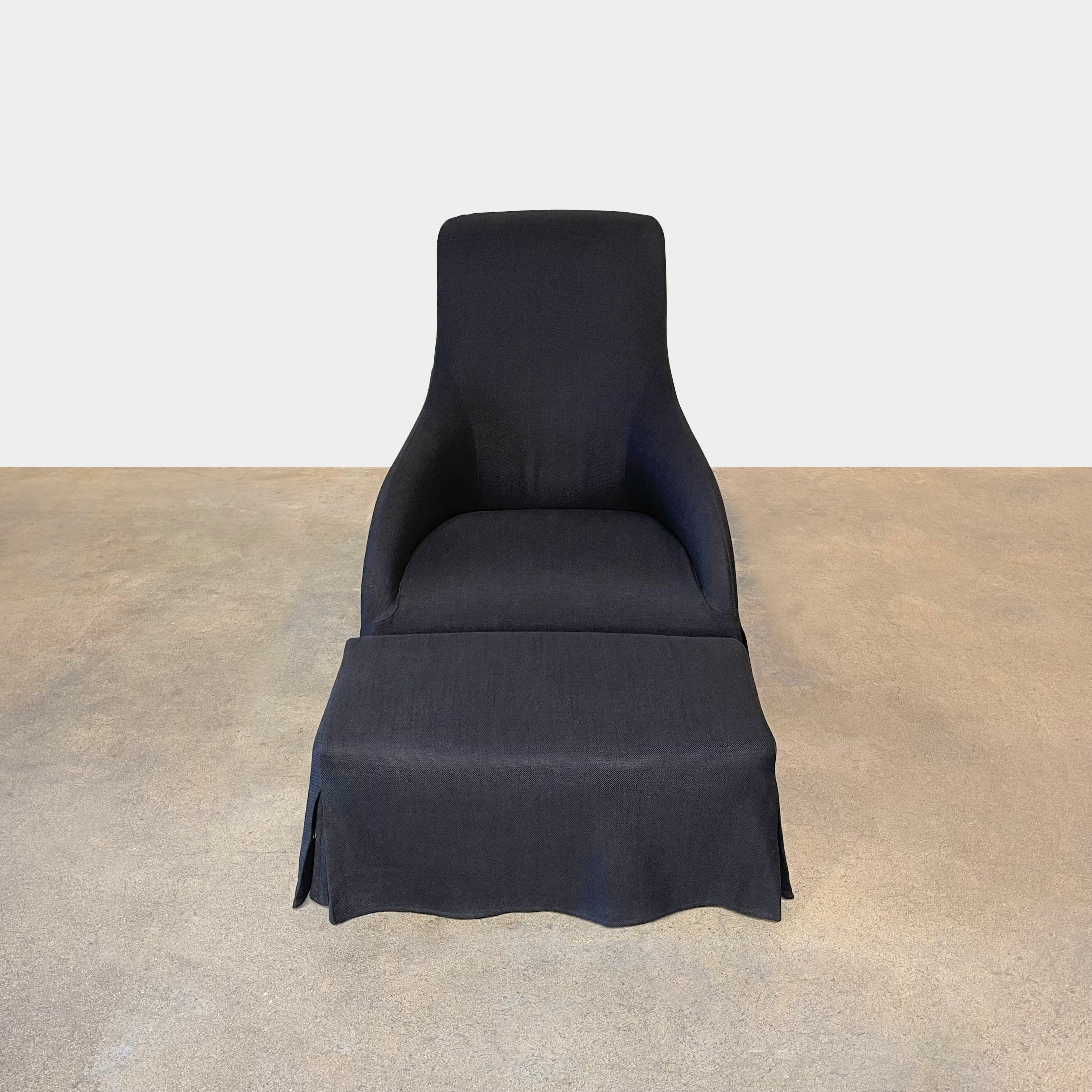 Kalos Chair and ottoman,  - Modern Resale