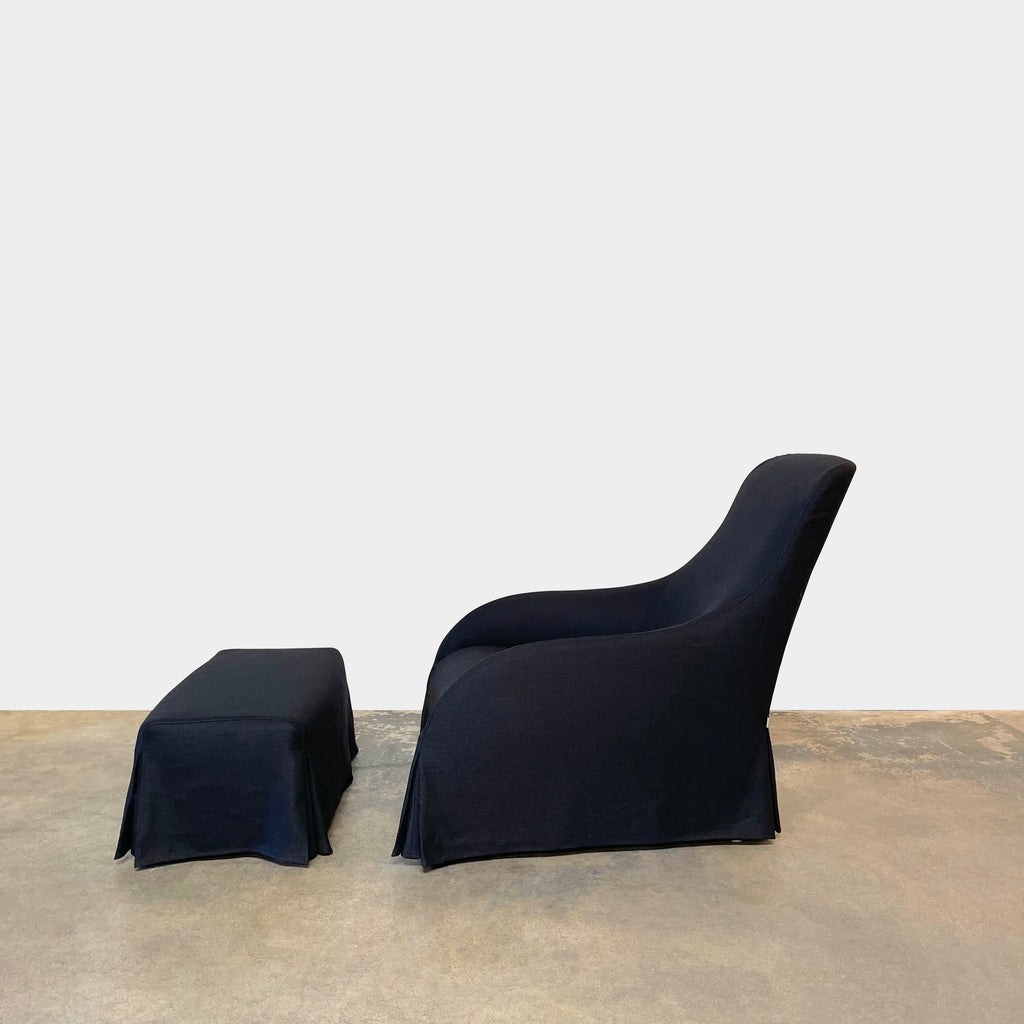 Kalos Chair and ottoman,  - Modern Resale