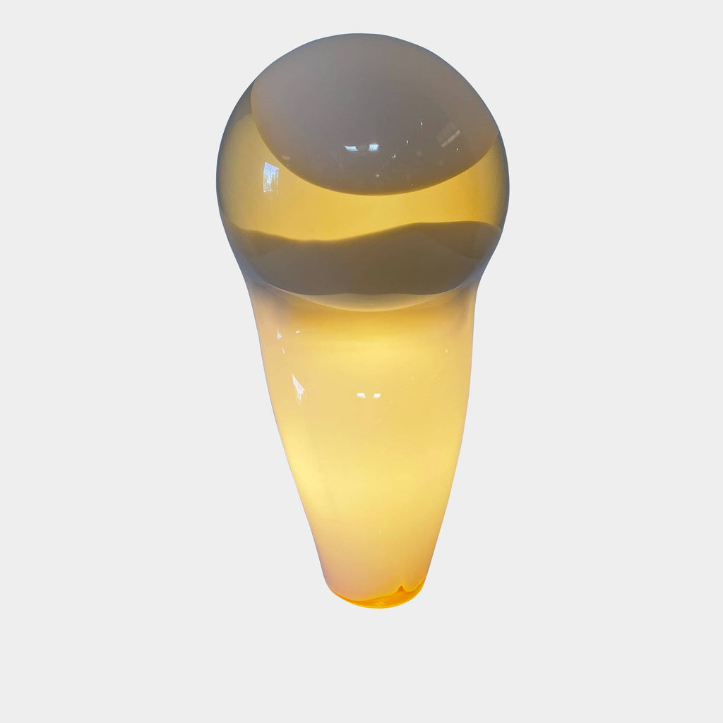 1960's Mazegga Glass Lamp, Table Lights - Modern Resale