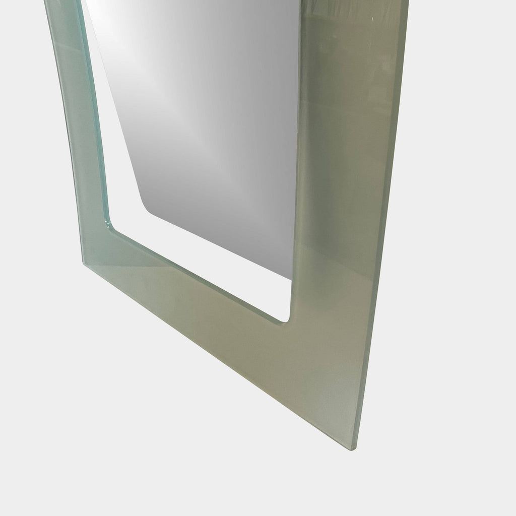 Curved Glass Mirror, Mirrors - Modern Resale