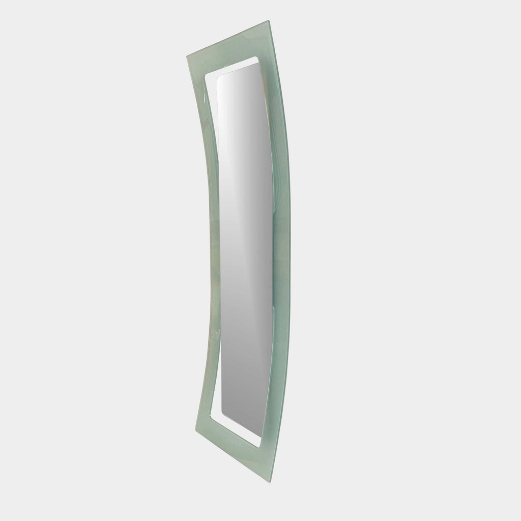 Curved Glass Mirror, Mirrors - Modern Resale