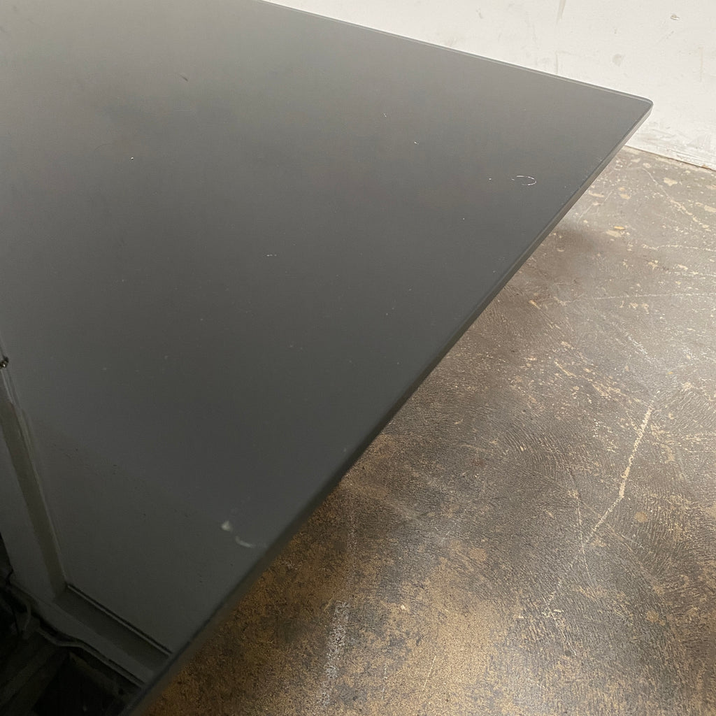Black Glass Coffee Table, Coffee Tables - Modern Resale