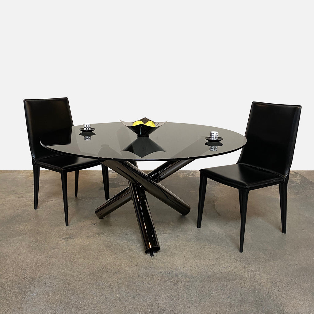 Van Dyck Round Dining Table, Dining Table - Modern Resale