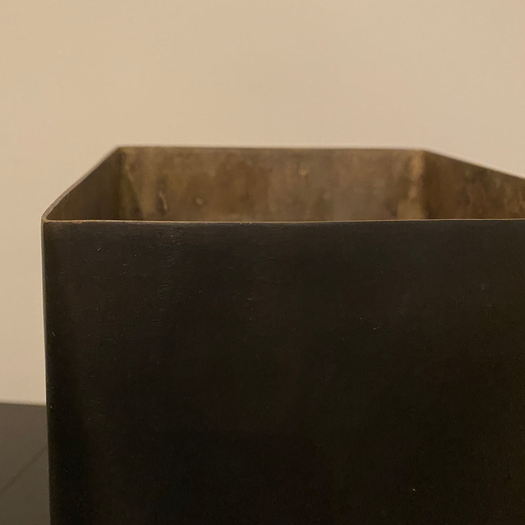 Brass Vase with Black finish, Accessories - Modern Resale