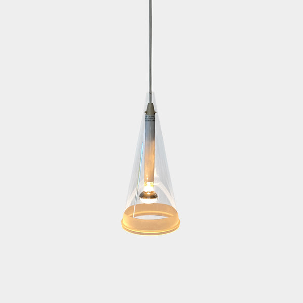 bevægelse Ødelæggelse opadgående Flos Fucsia Glass Pendant Lamp by Achille Castiglioni – Modern Resale