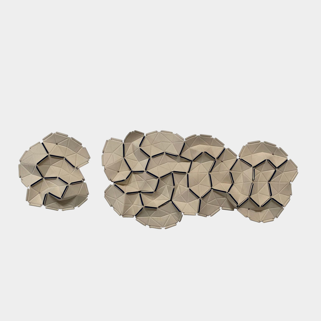 Clouds Fabric Tiles / Wall Sculpture, Accessories - Modern Resale