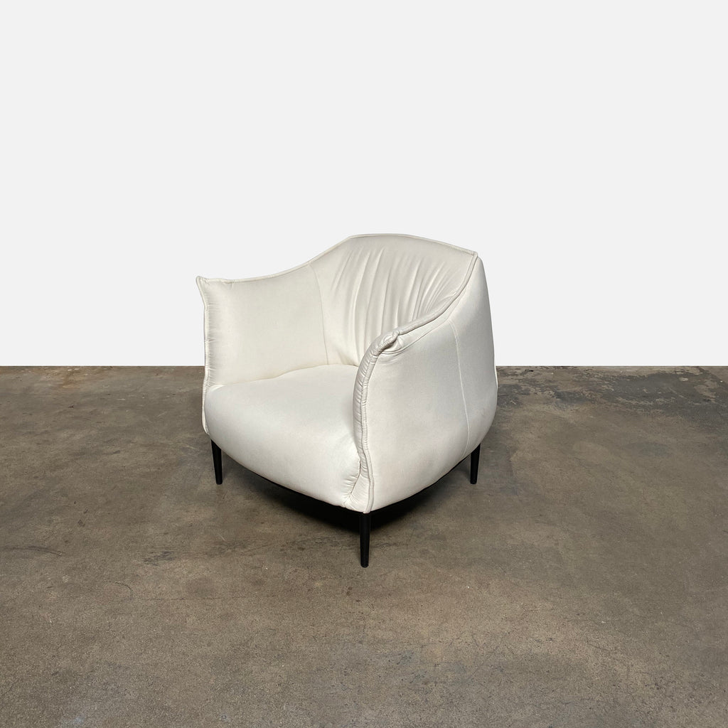 White Armchair, Armchair - Modern Resale