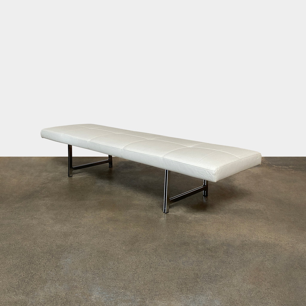 Foster 510 Leather Bench, Bench - Modern Resale