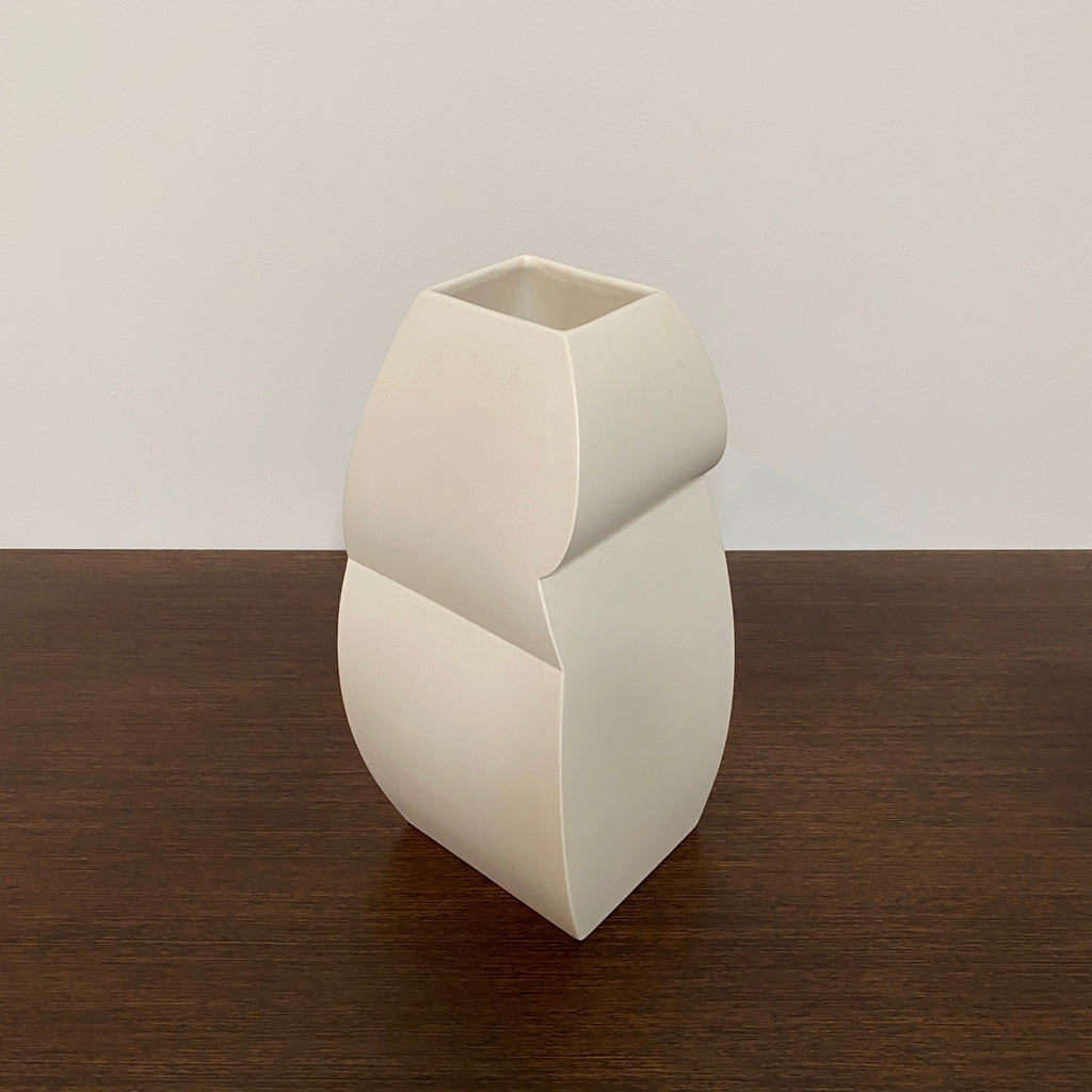 White Vase, vase - Modern Resale