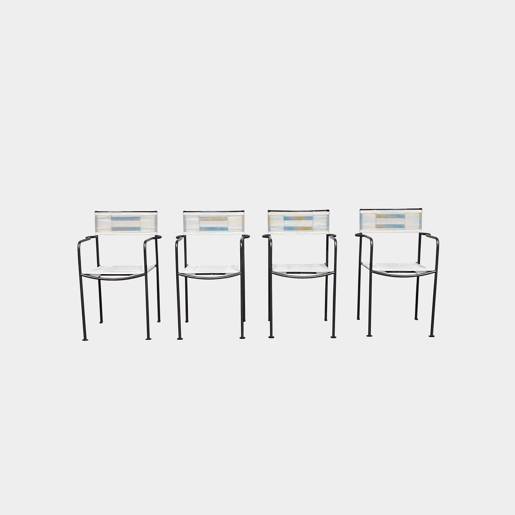 Gemini Outdoor Stacking Armchairs (set of 4), Dining Chair - Modern Resale