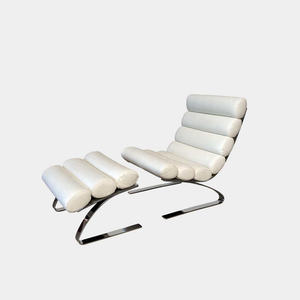 Sinus Lounge Chair & Ottoman, Chair & Ottoman - Modern Resale