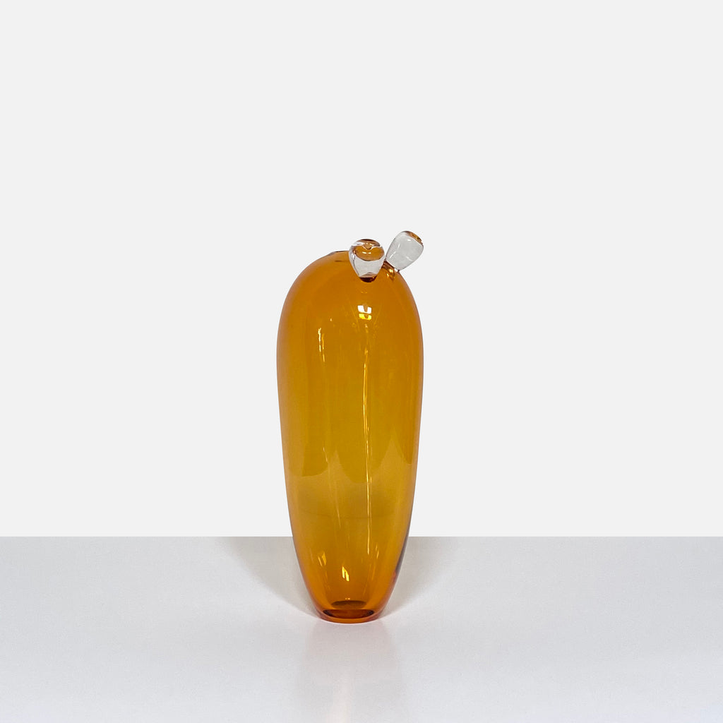 Orange Murano Glass Vases, Accessories - Modern Resale