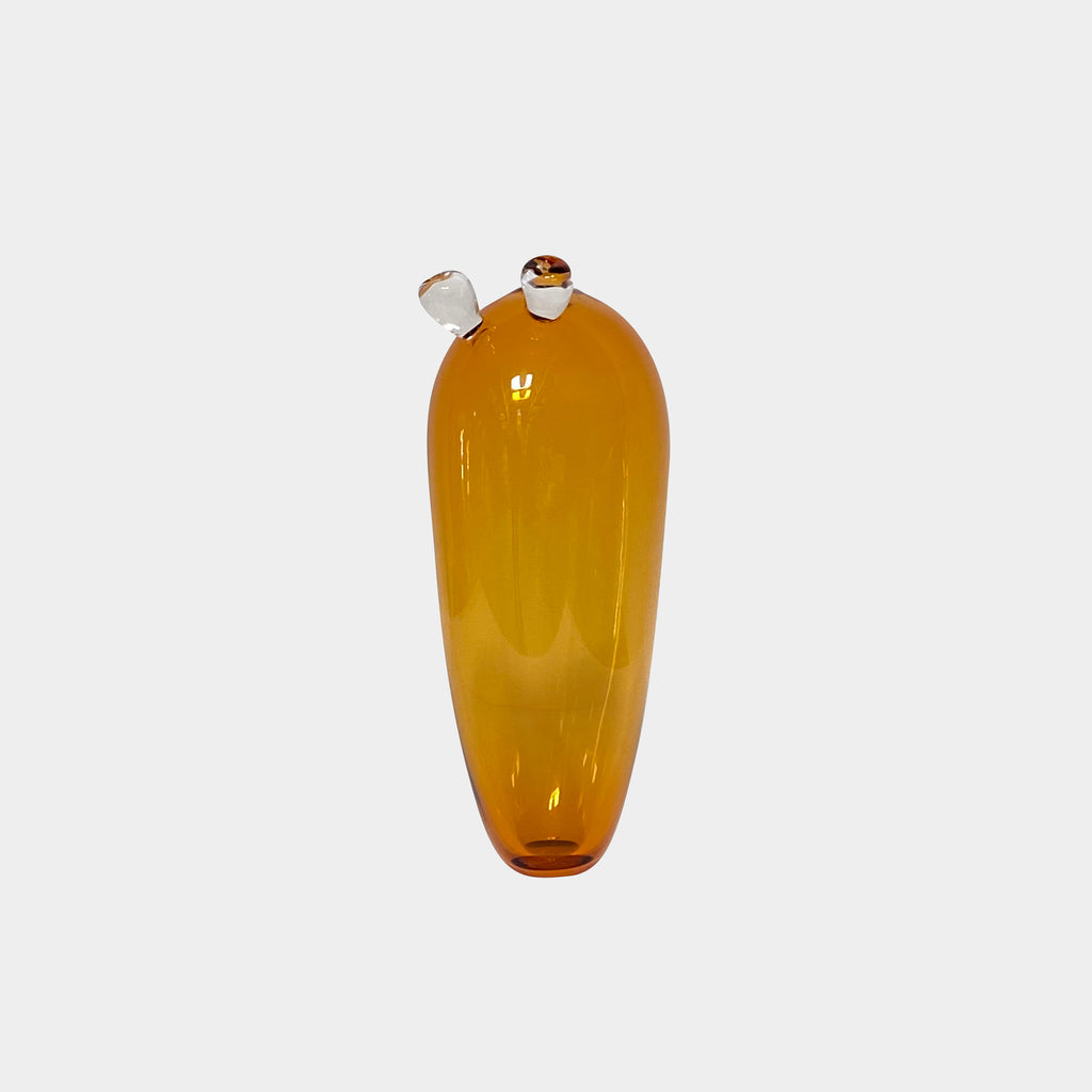 Orange Murano Glass Vases, Accessories - Modern Resale