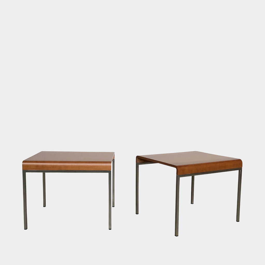 Cherry Wood Side Table, Side Table - Modern Resale