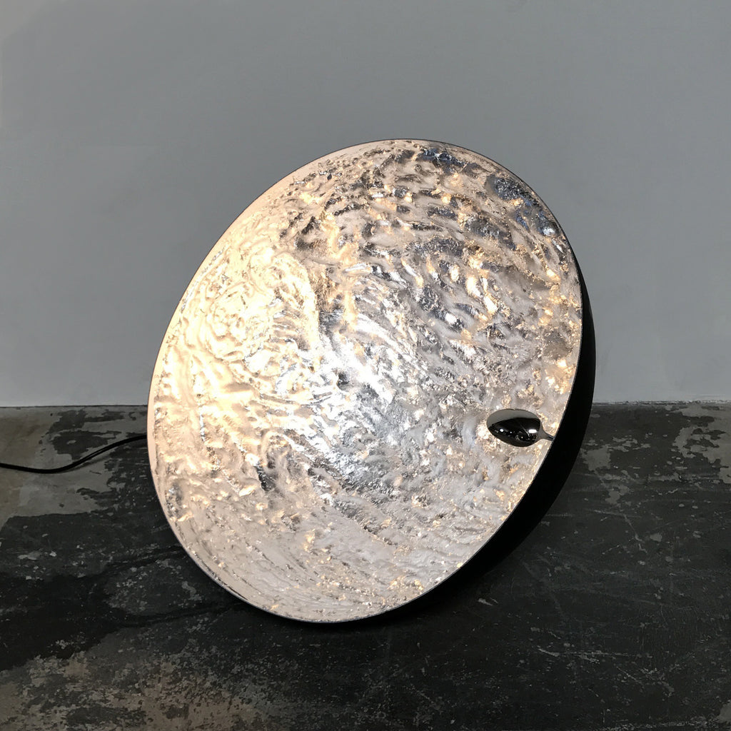 Stchu-Moon Floor Lamp Silver, Floor Lamp - Modern Resale