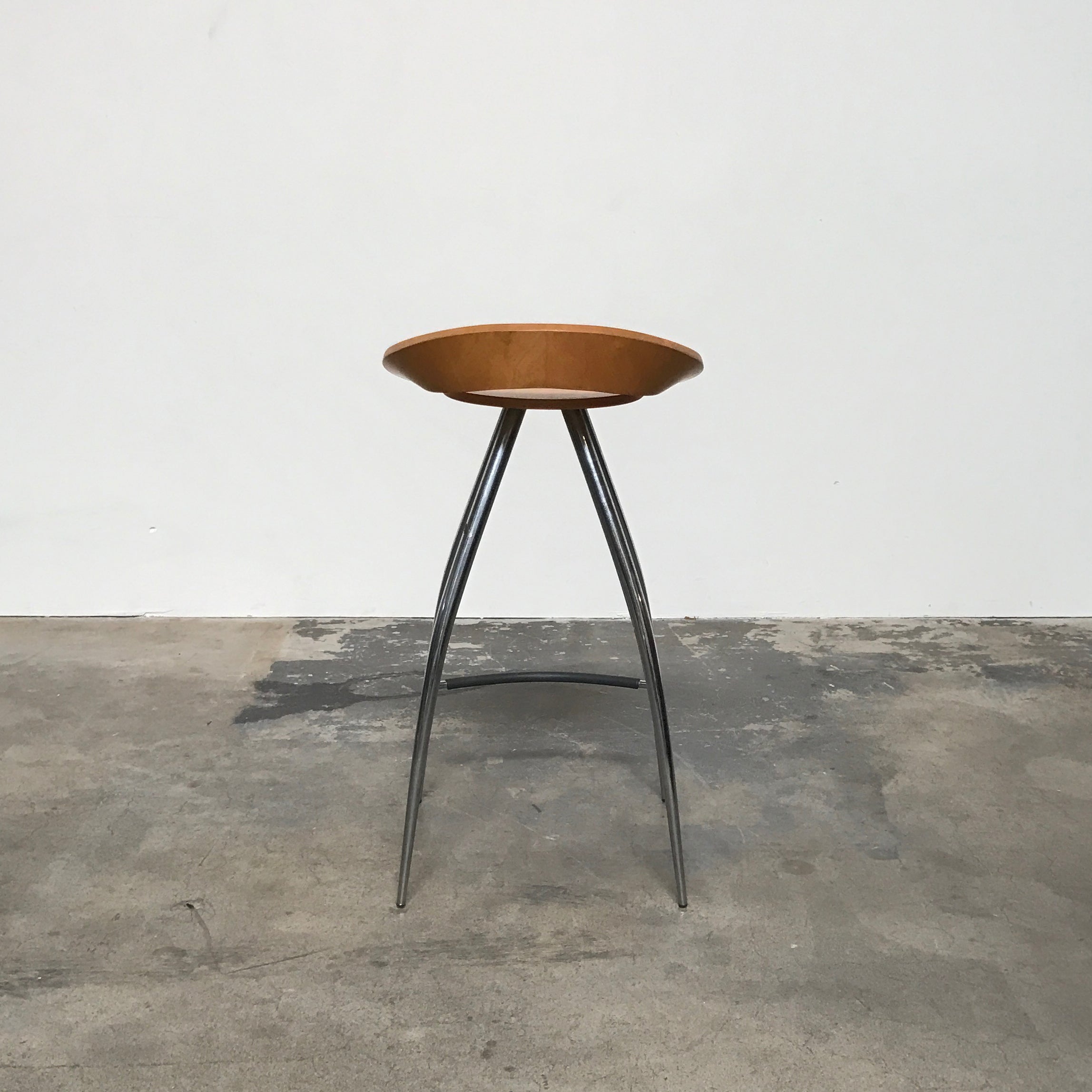 Magis Lyra Stool in Beech by Design Group LA Consignment Modern