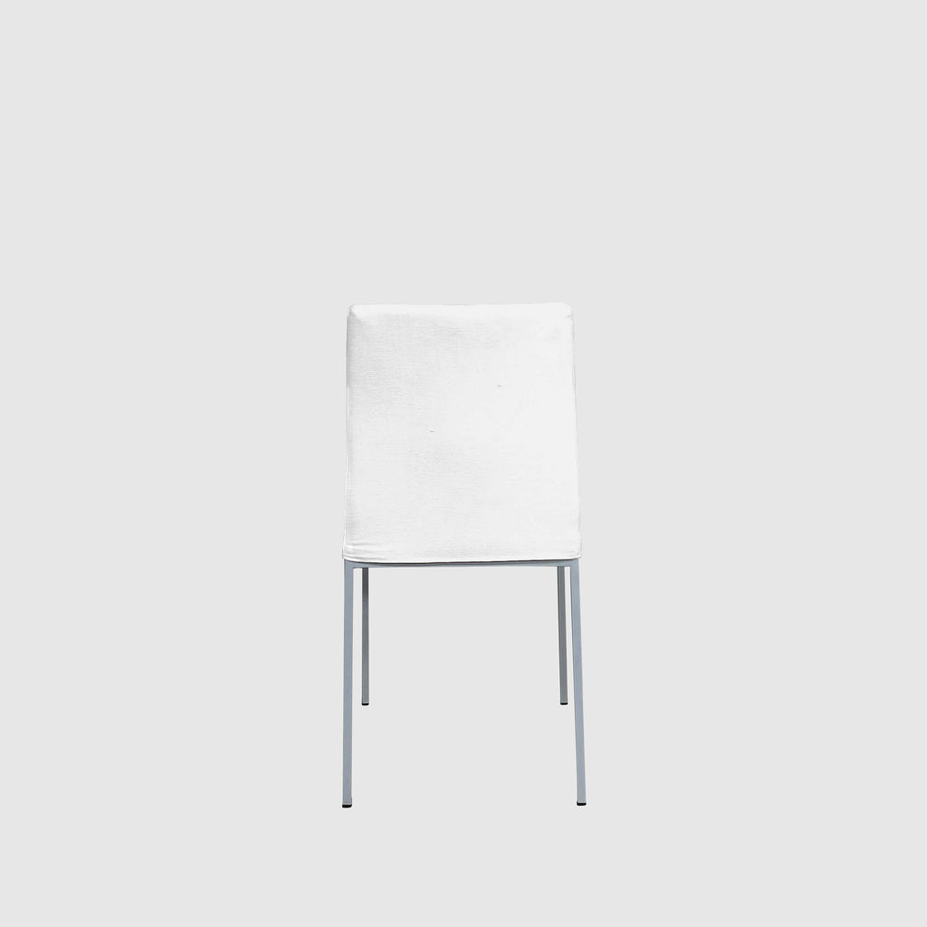 White Fabric Dining Chair (set of 4), Dining Chair - Modern Resale