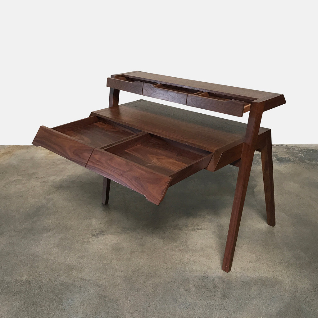Two-Tier Wooden Desk, Desk - Modern Resale