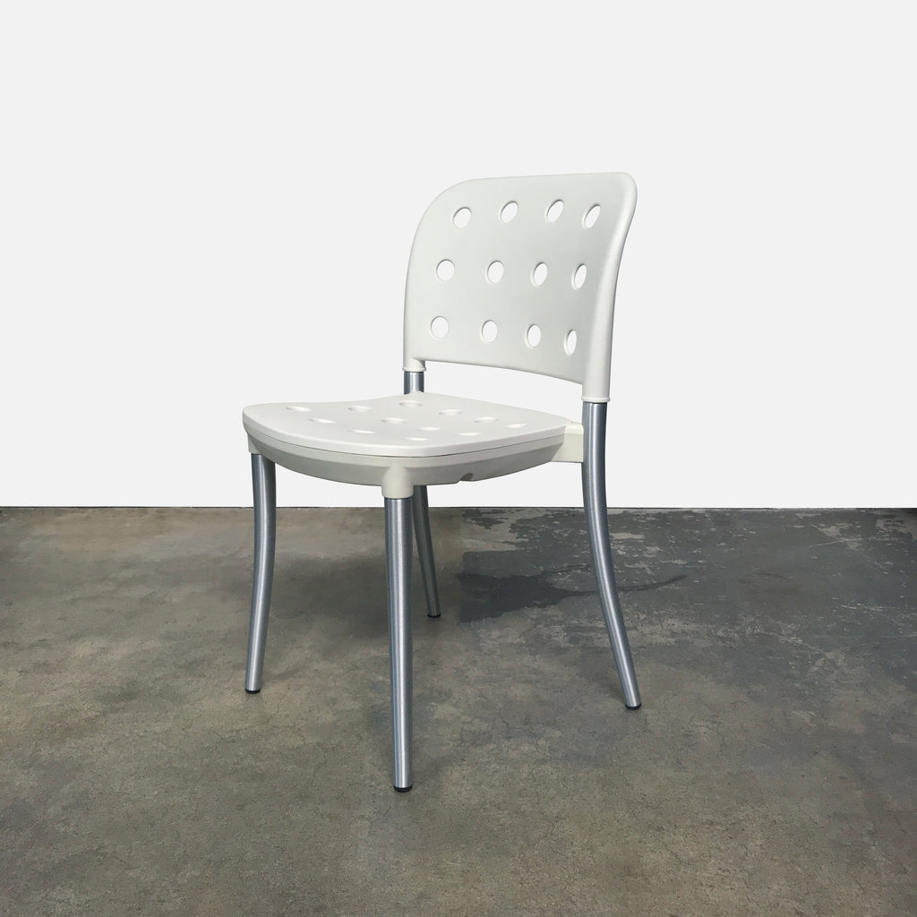 White Minni Sgabello Dining Chair (4 in stock) - $79 each, Dining Chair - Modern Resale