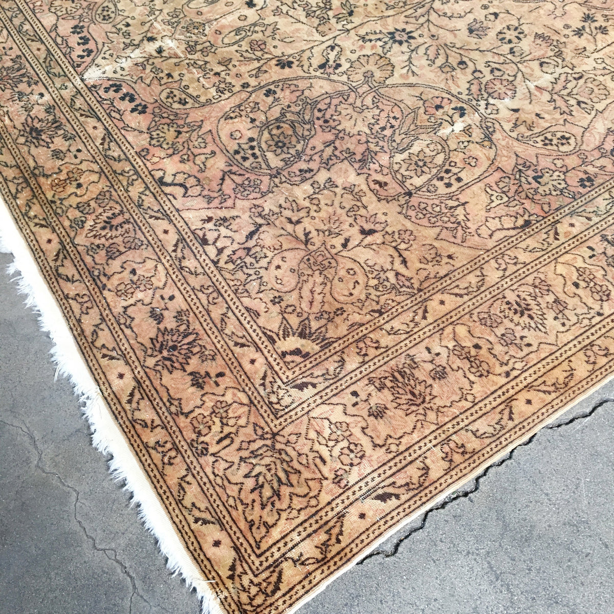 Persian Cream Rug Modern Resale