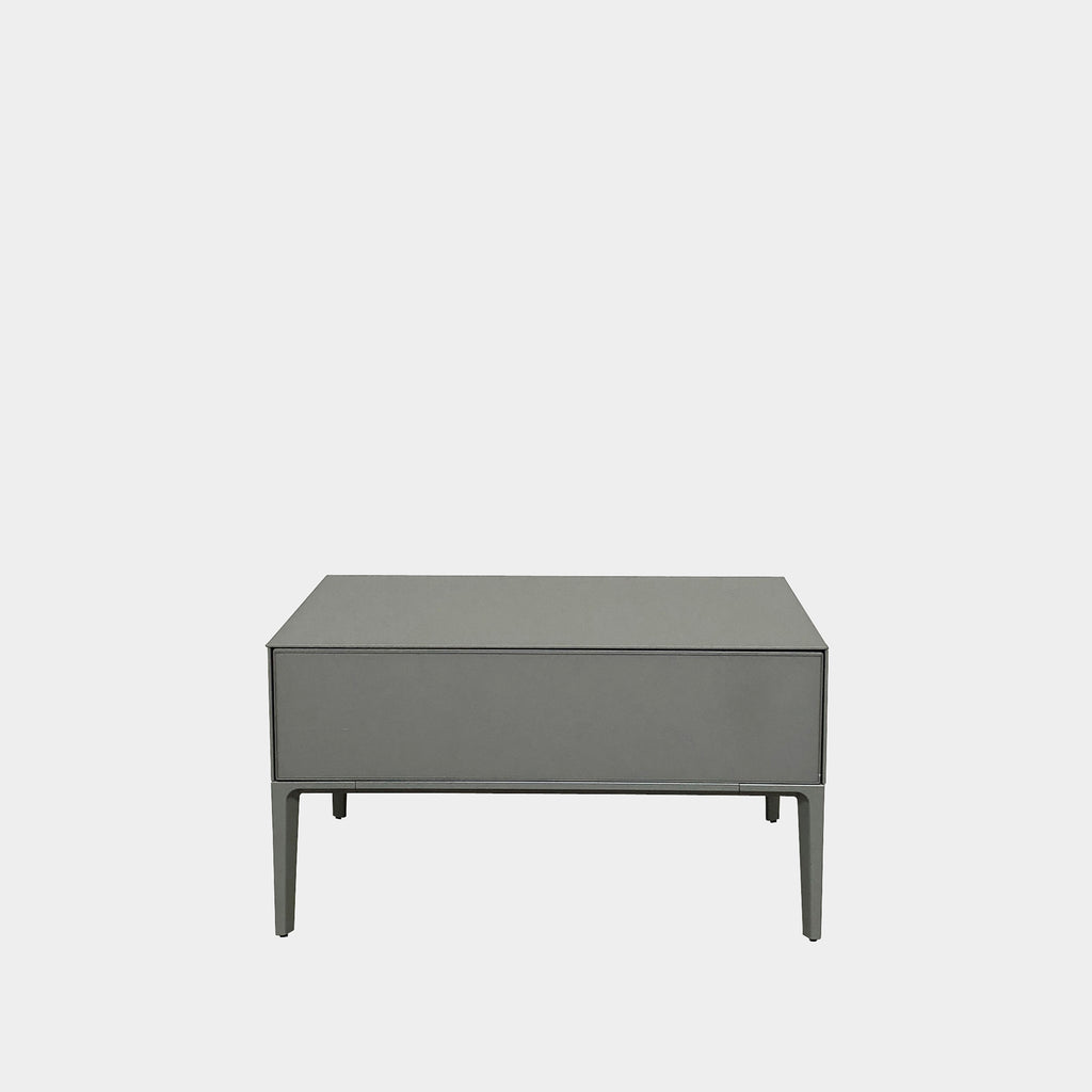 Gray Lacquer Nightstand (2 in stock), Nightstand - Modern Resale