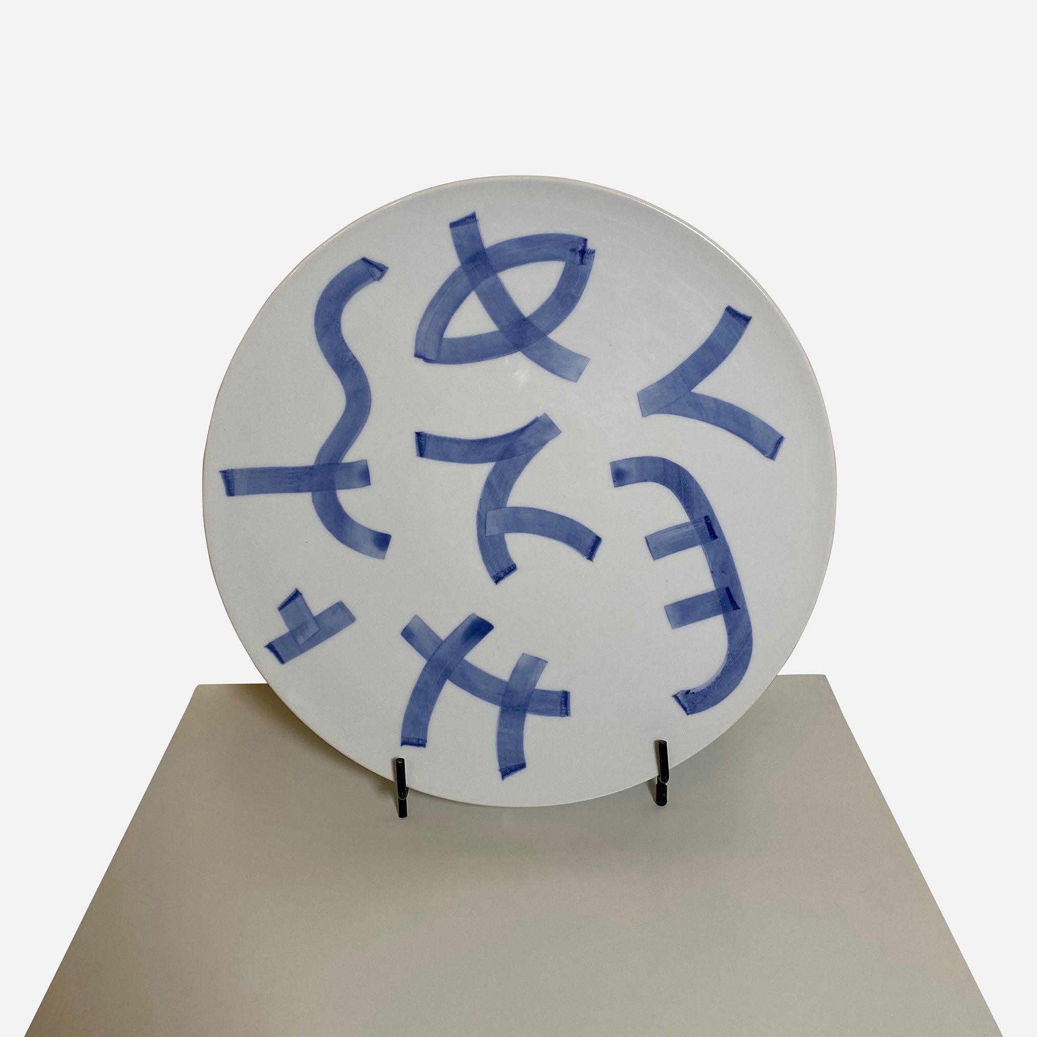 Something Blue Plate, Ceramics - Modern Resale