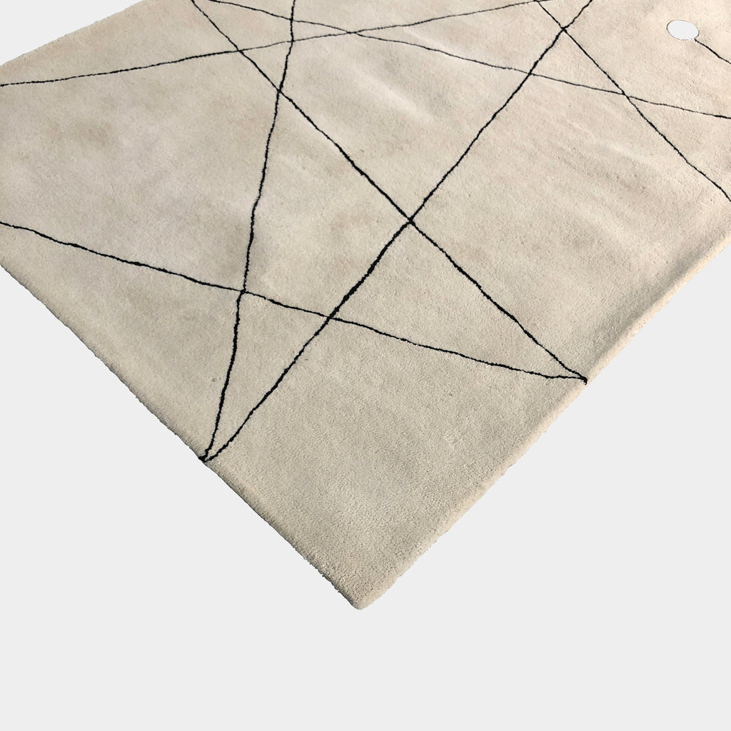 White Palet Rug, Rug - Modern Resale