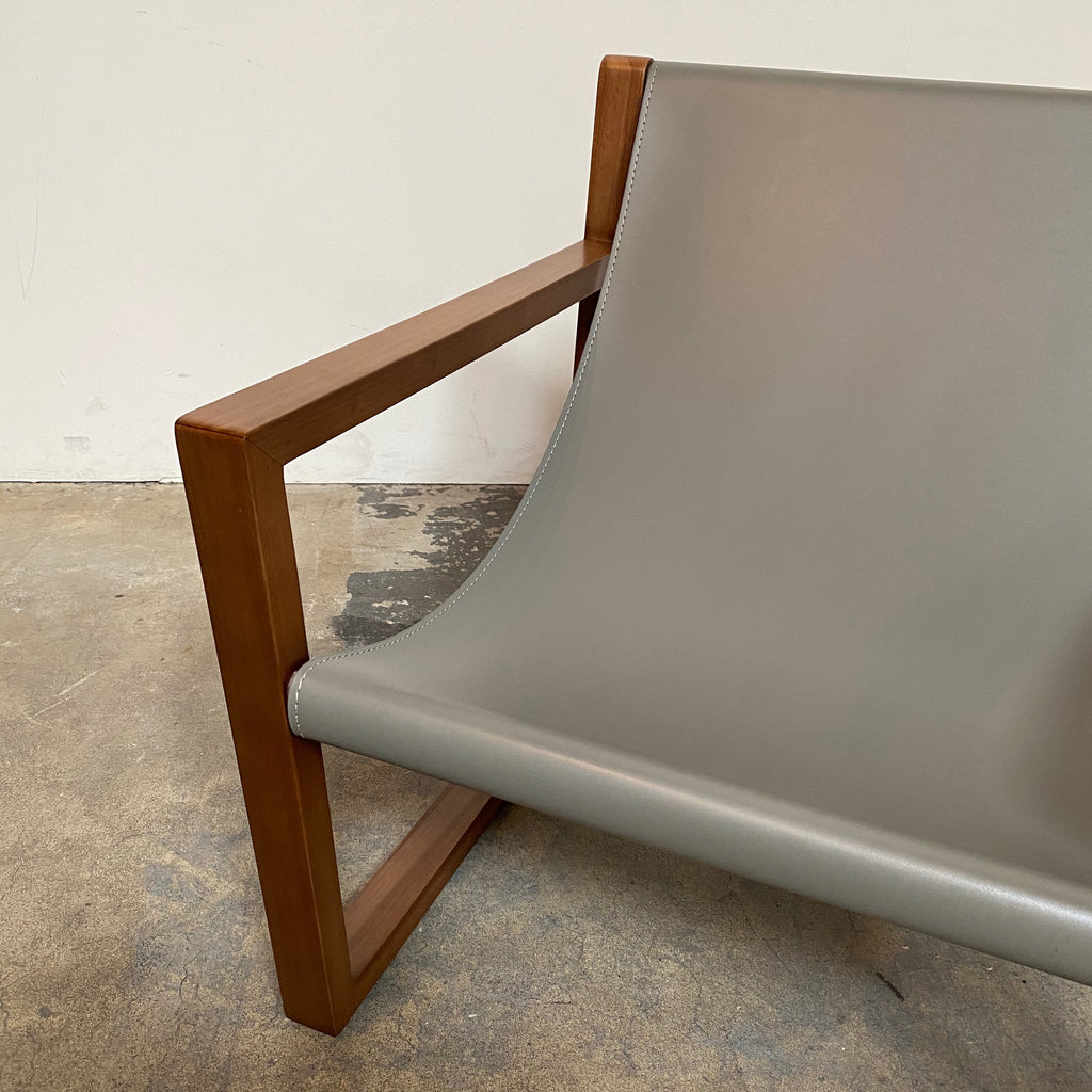 Gray Sling Armchair, Armchair - Modern Resale