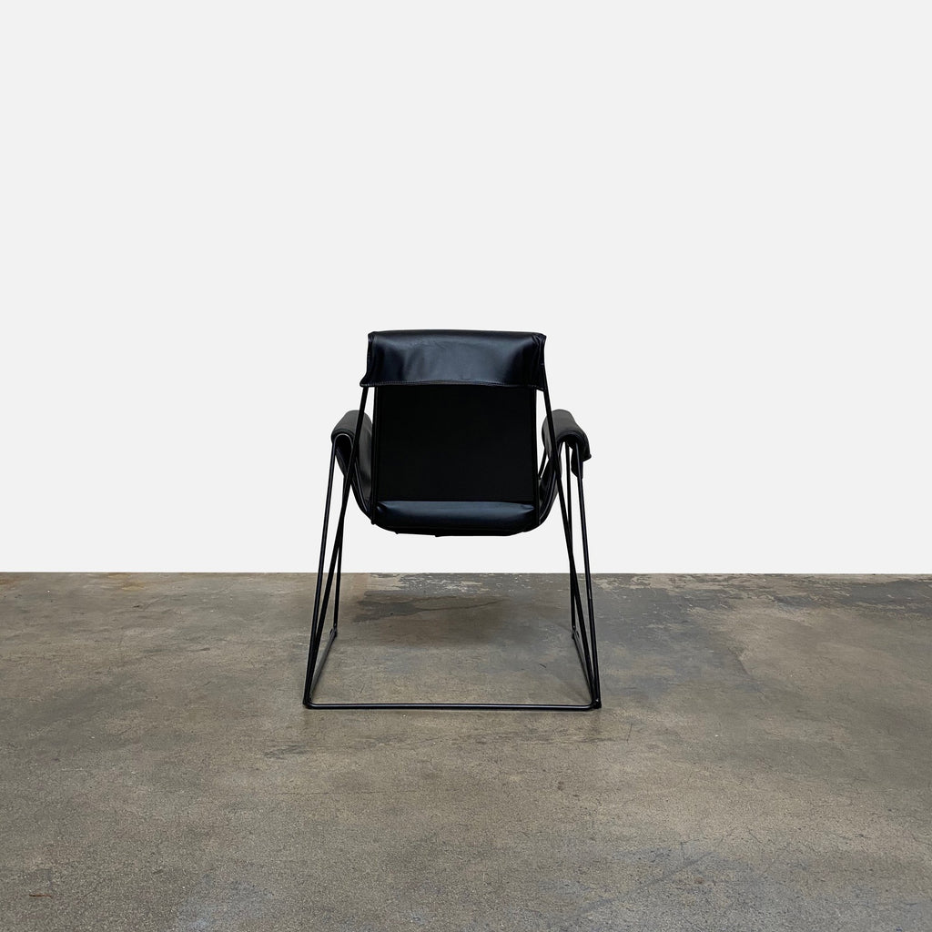 Black Sling Armchair, Armchair - Modern Resale