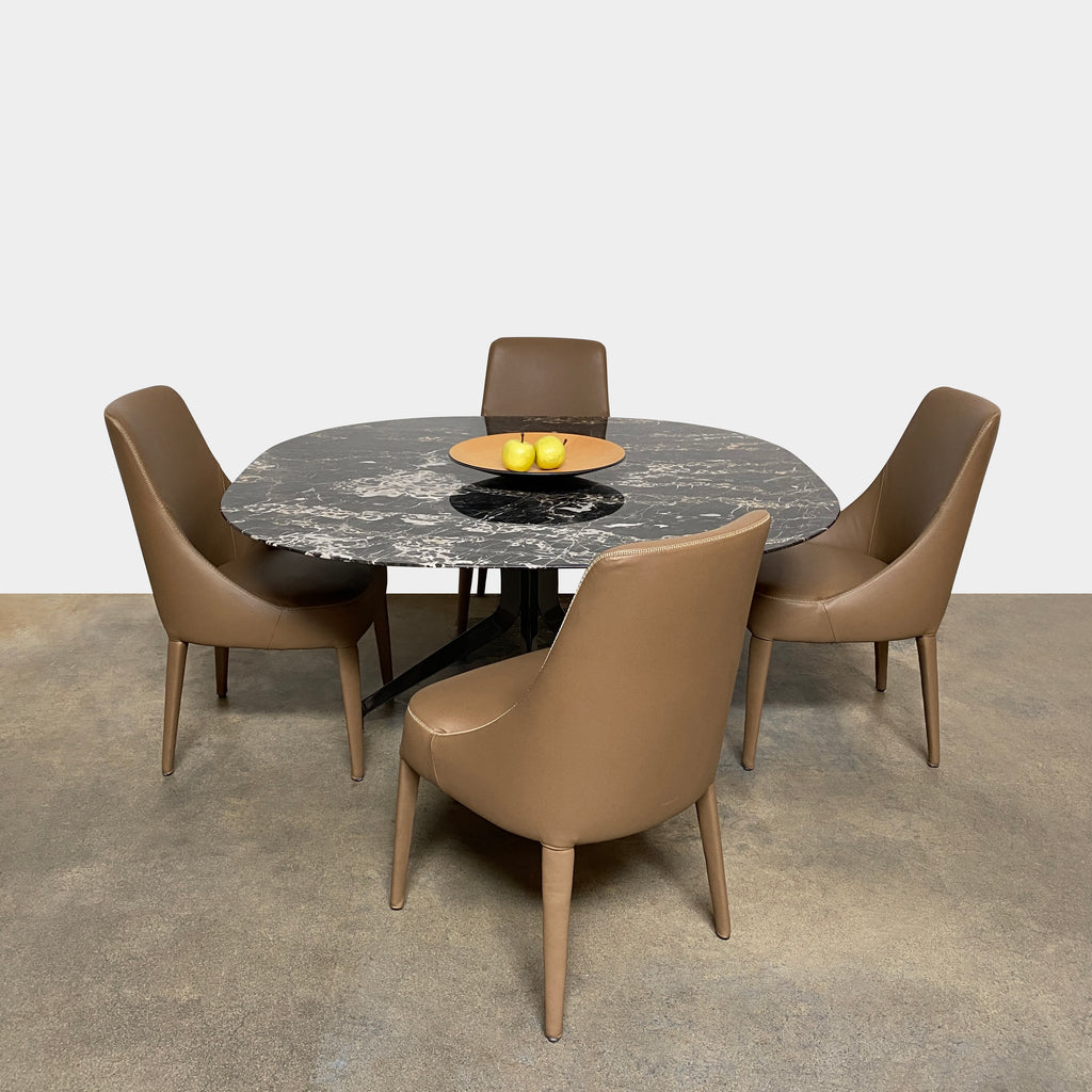 Claydon Marble Dining Table, Dining Table - Modern Resale