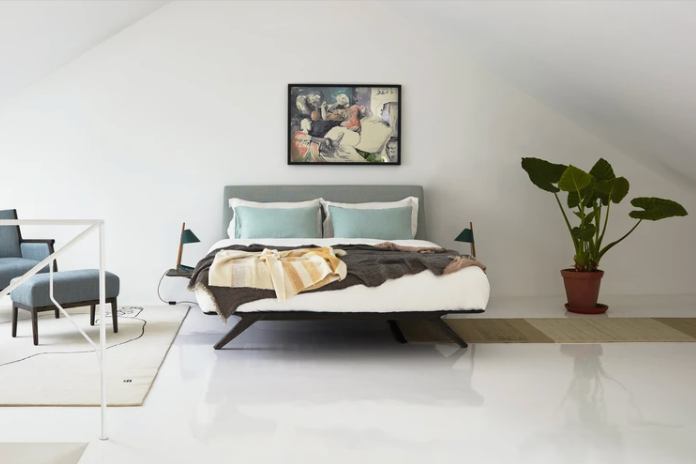 Hepburn King Bed, Beds & Bed Frames - Modern Resale