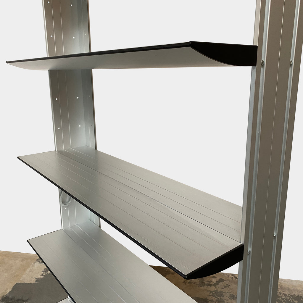 Plano Aluminum Bookcase, Bookcase - Modern Resale