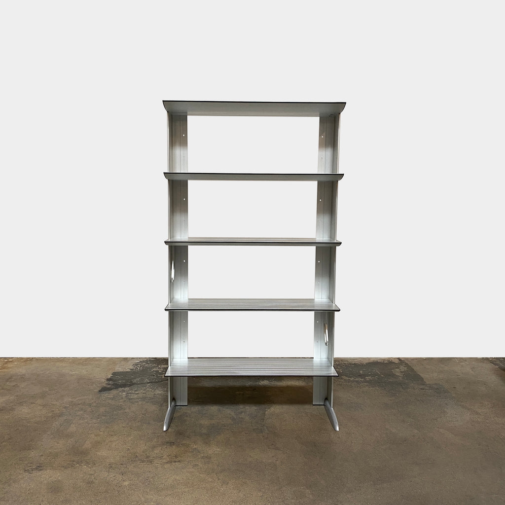Plano Aluminum Bookcase, Bookcase - Modern Resale