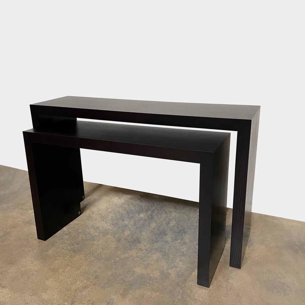 Wenge Wood Consoles, Console - Modern Resale
