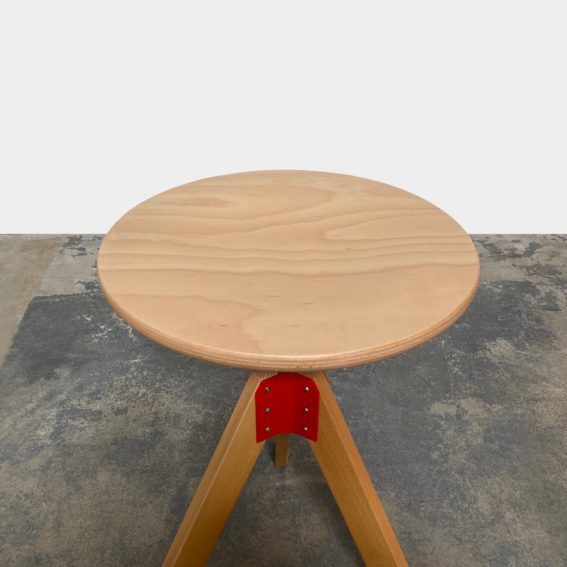 Giotto Wooden Adjustable Stool, Stool - Modern Resale